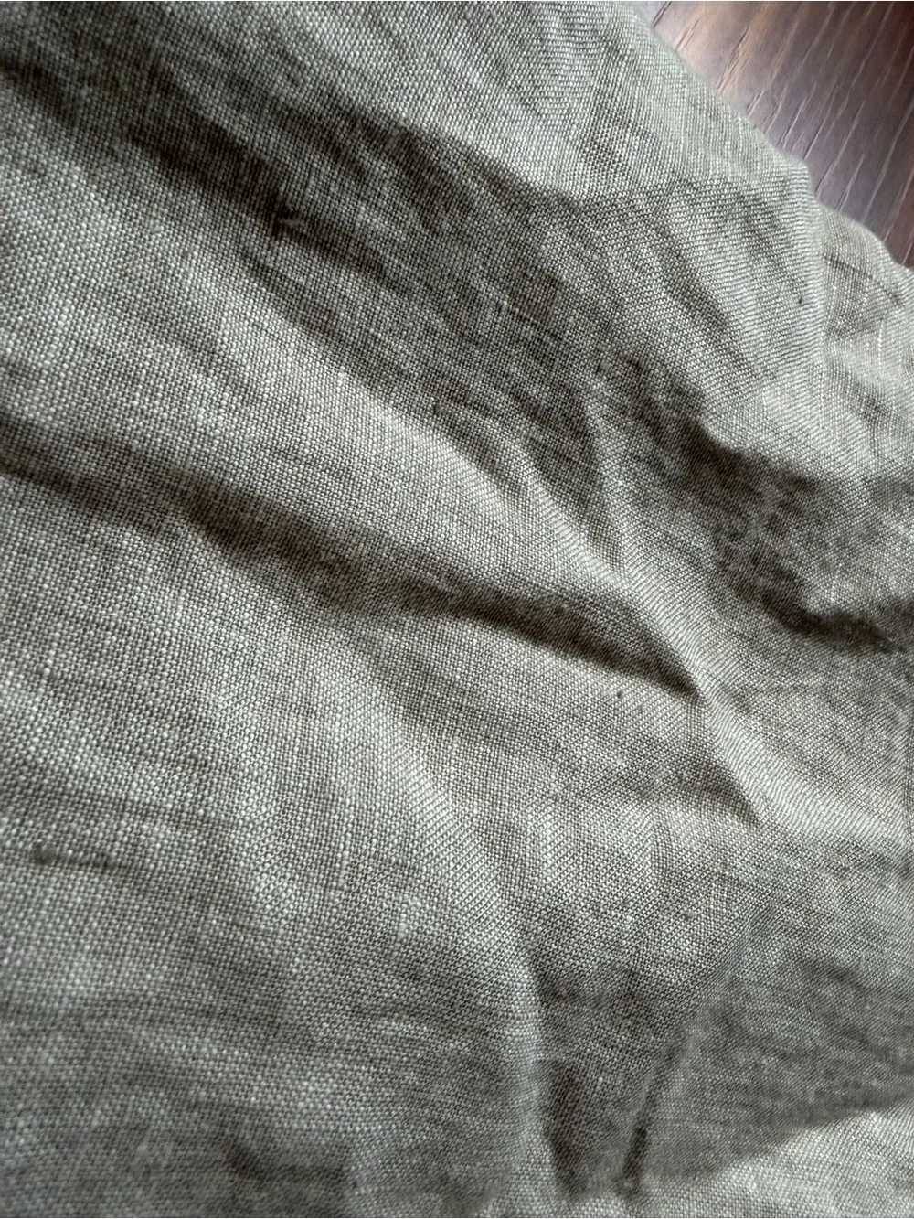 Quince 100% European Linen Pleated Trouser Flax Women's Size 8